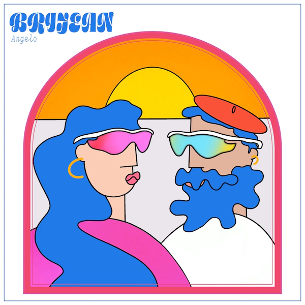 Angelo (Pink + Blue Marble Vinyl) by Brijean