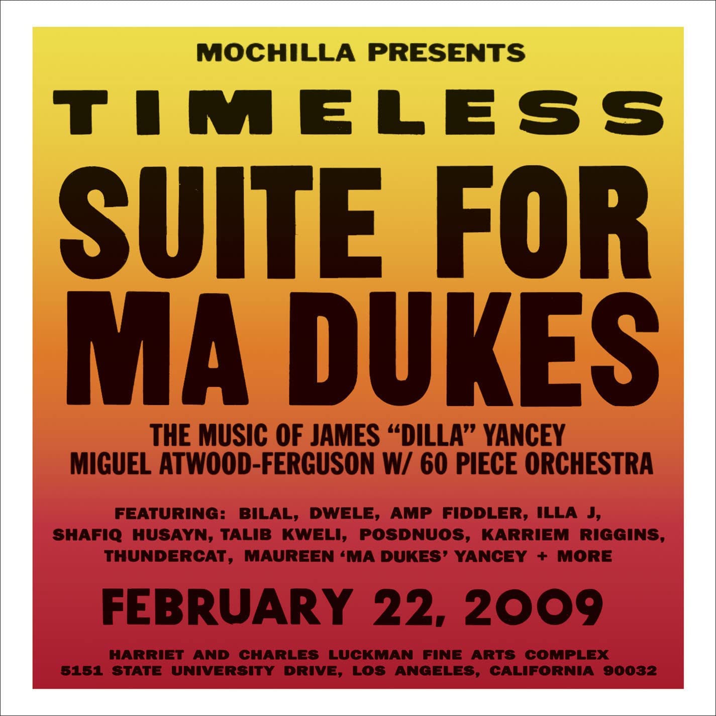 Mochilla Presents Timeless: Suite for Ma Dukes by Miguel Atwood-Ferguson