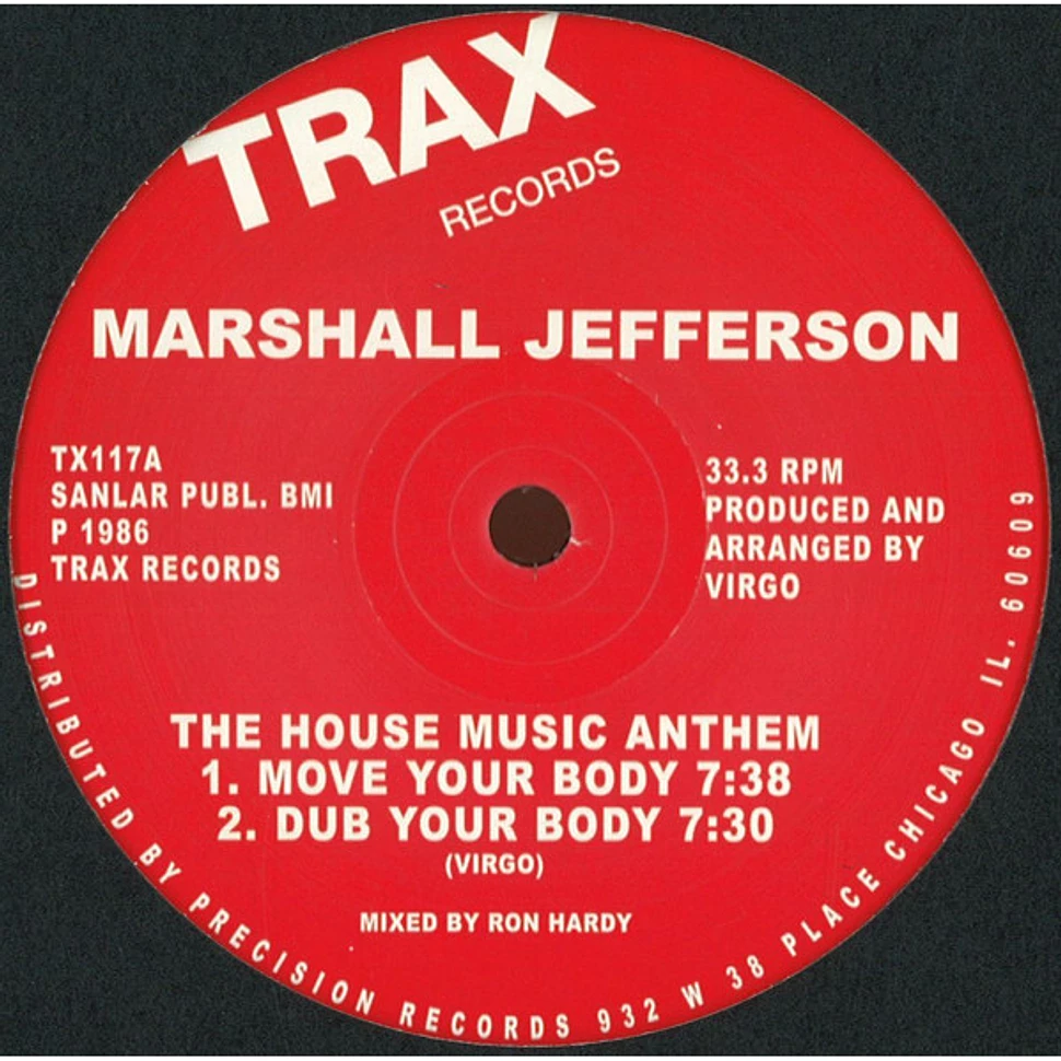 The House Music Anthem by Marshall Jefferson