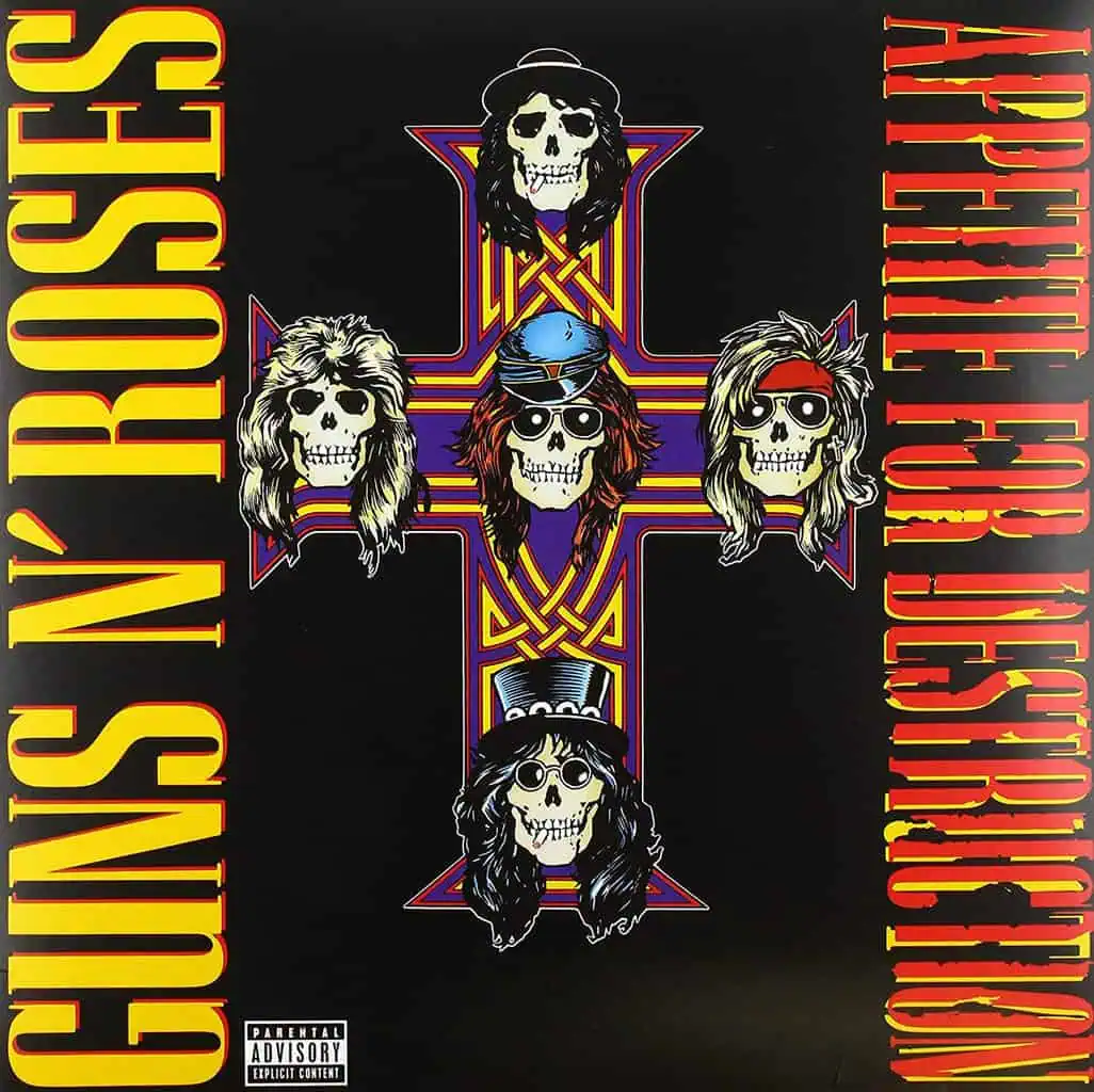 Appetite For Destruction by Guns n’ Roses