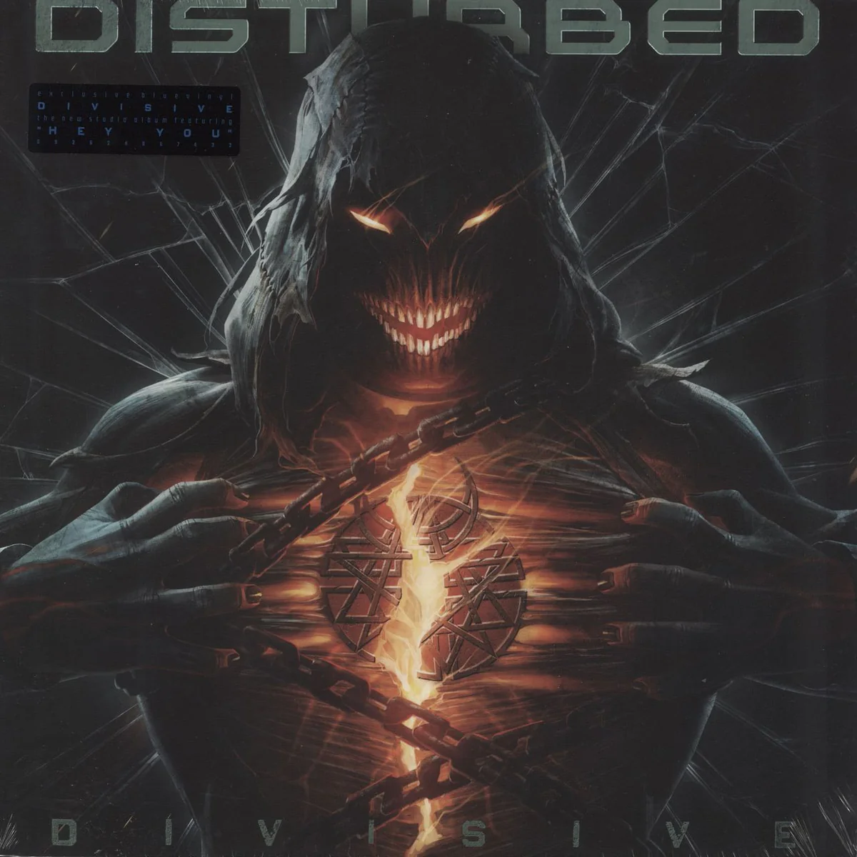Divisive (Blue Translucent Vinyl) by Disturbed