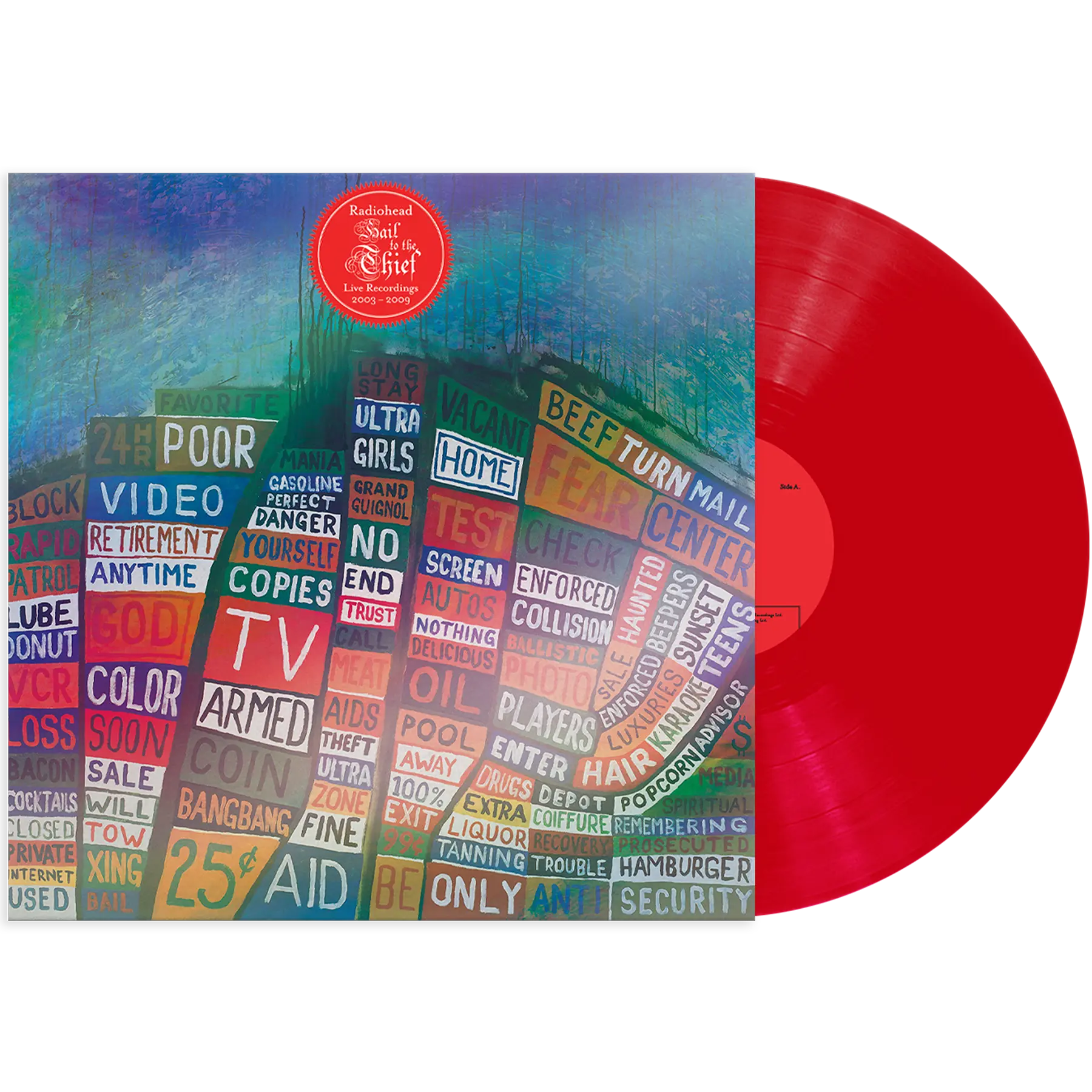 Hail To The Thief (Live Recordings 2003-2009) [Red Vinyl] by Radiohead