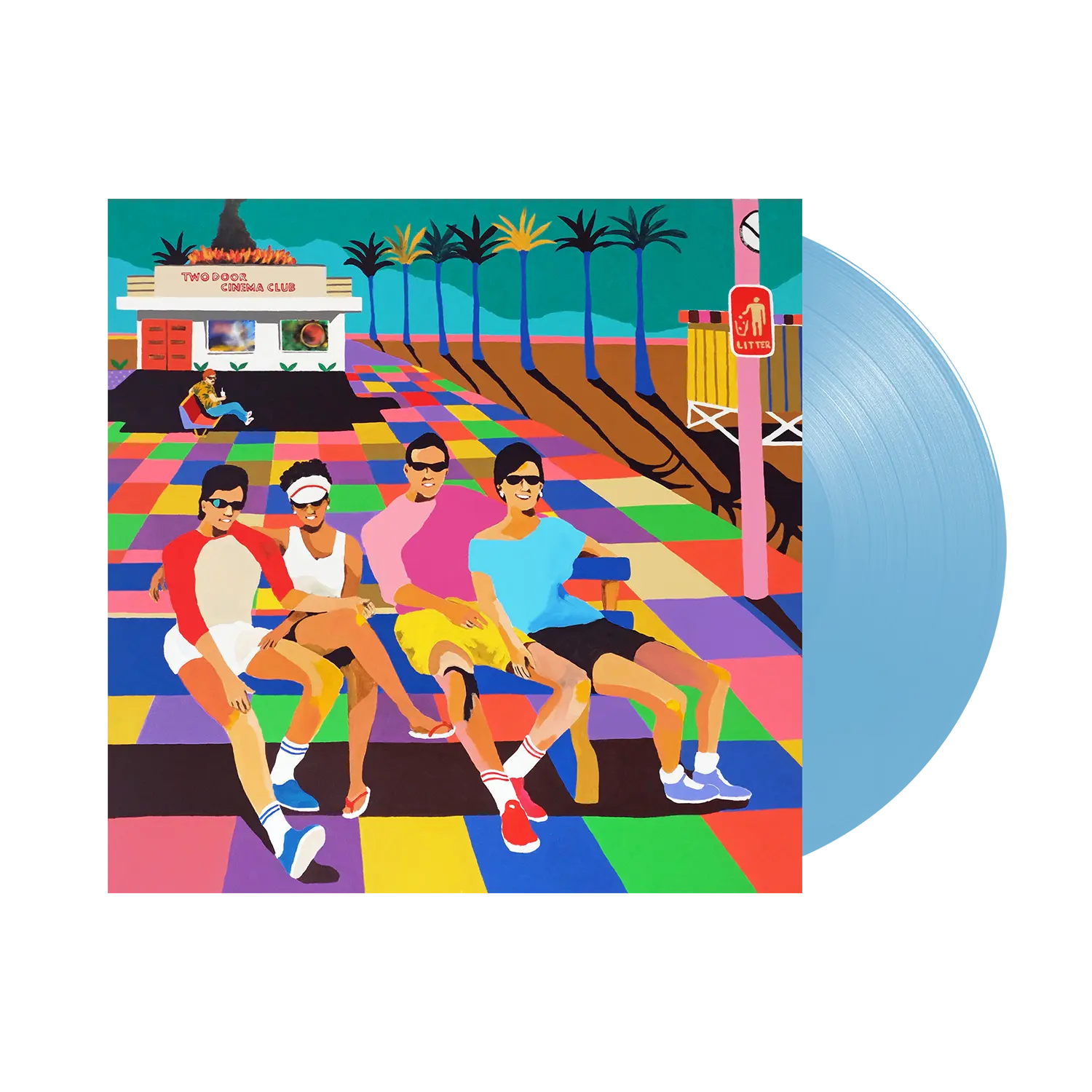 Keep On Smiling (Blue Vinyl) by Two Door Cinema Club