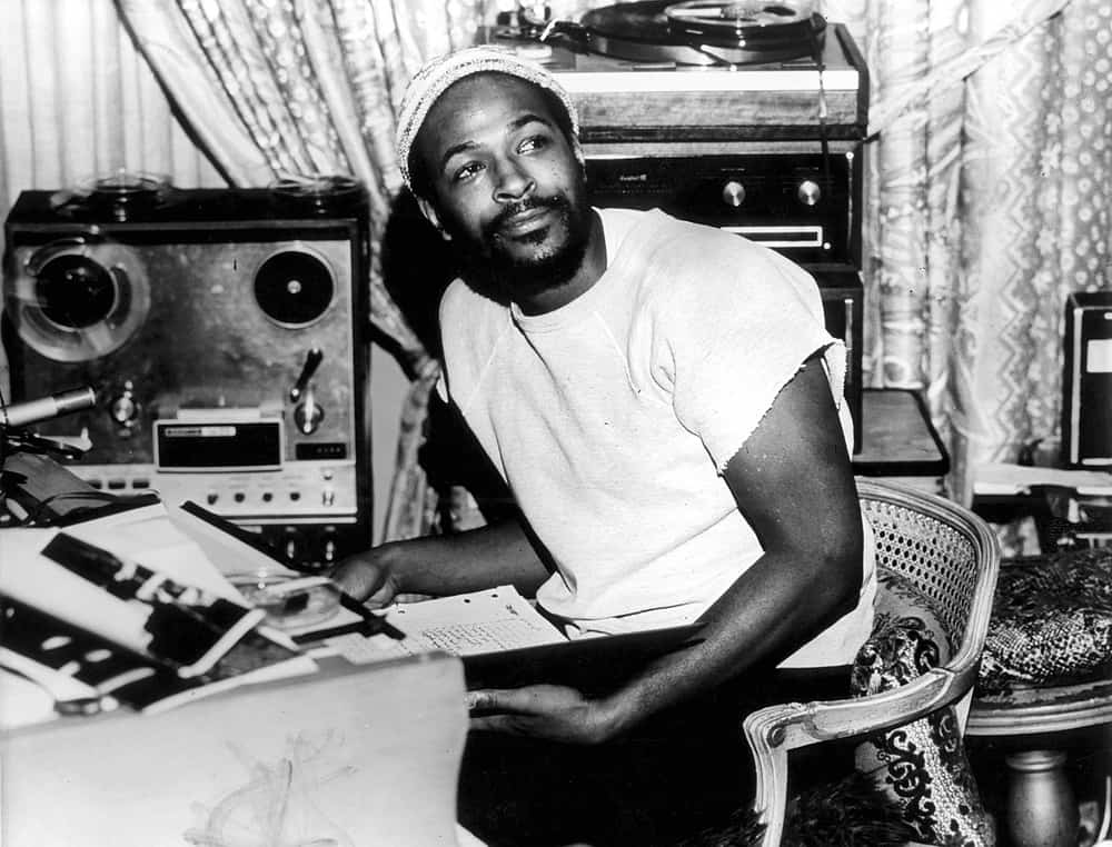 Marvin Gaye writing What's Going On