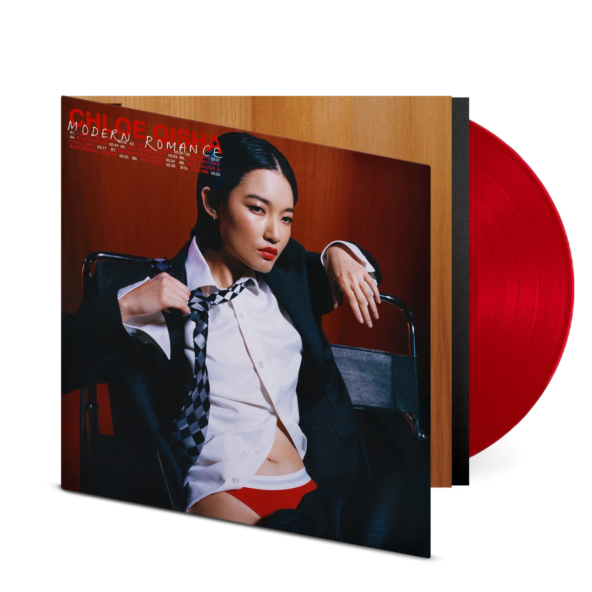 Modern Romance [Red Vinyl] by Chloe Qisha