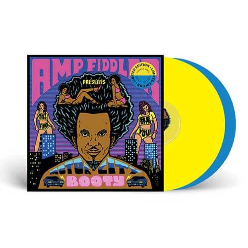 Motor City Booty [Yellow & Blue Vinyl] by Amp Fiddler