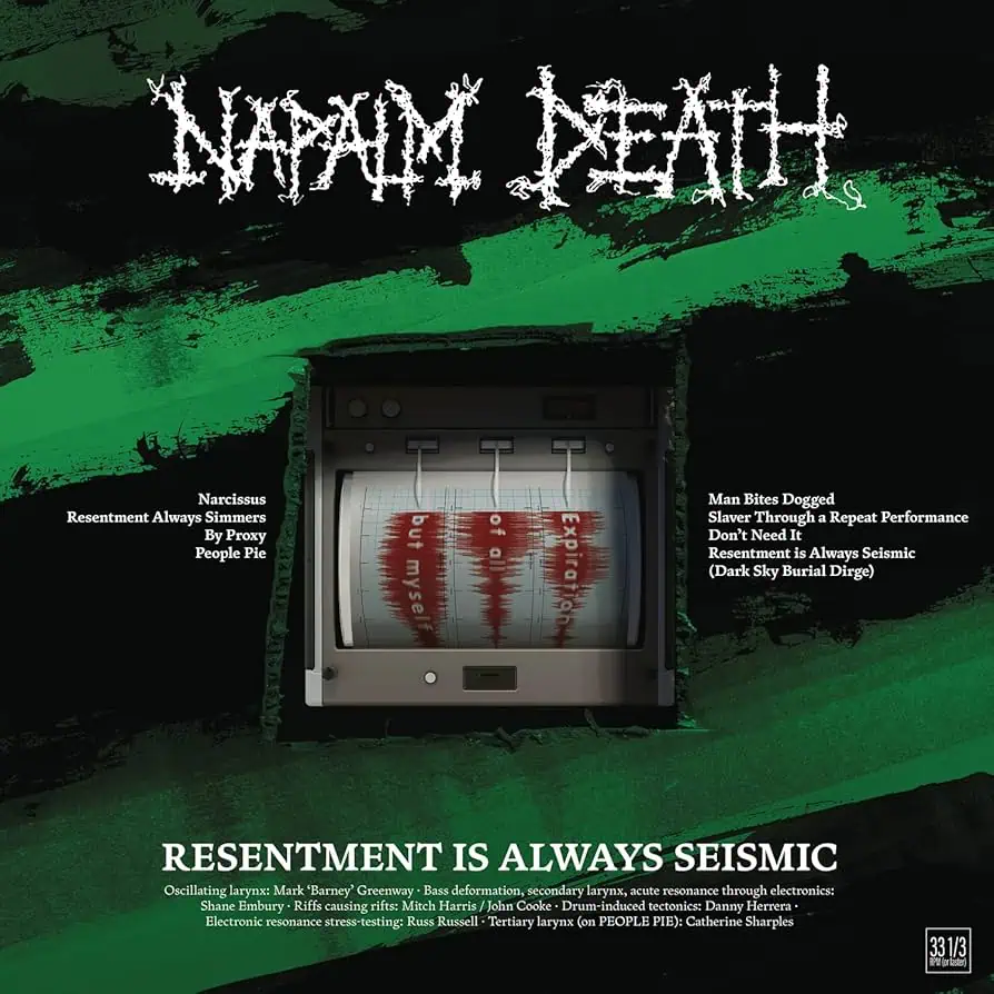 Resentment Is Always Seismic by Napalm Death