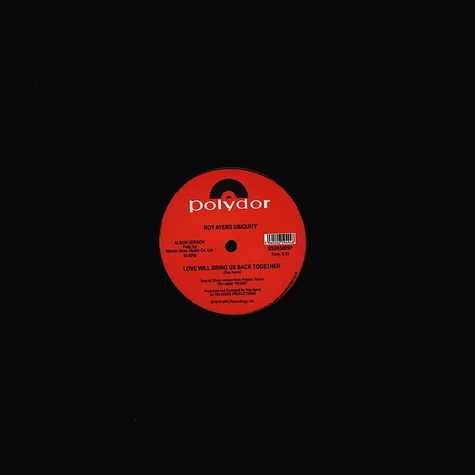 Running Away / Love Will Bring Us Back Together by Roy Ayers Ubiquity
