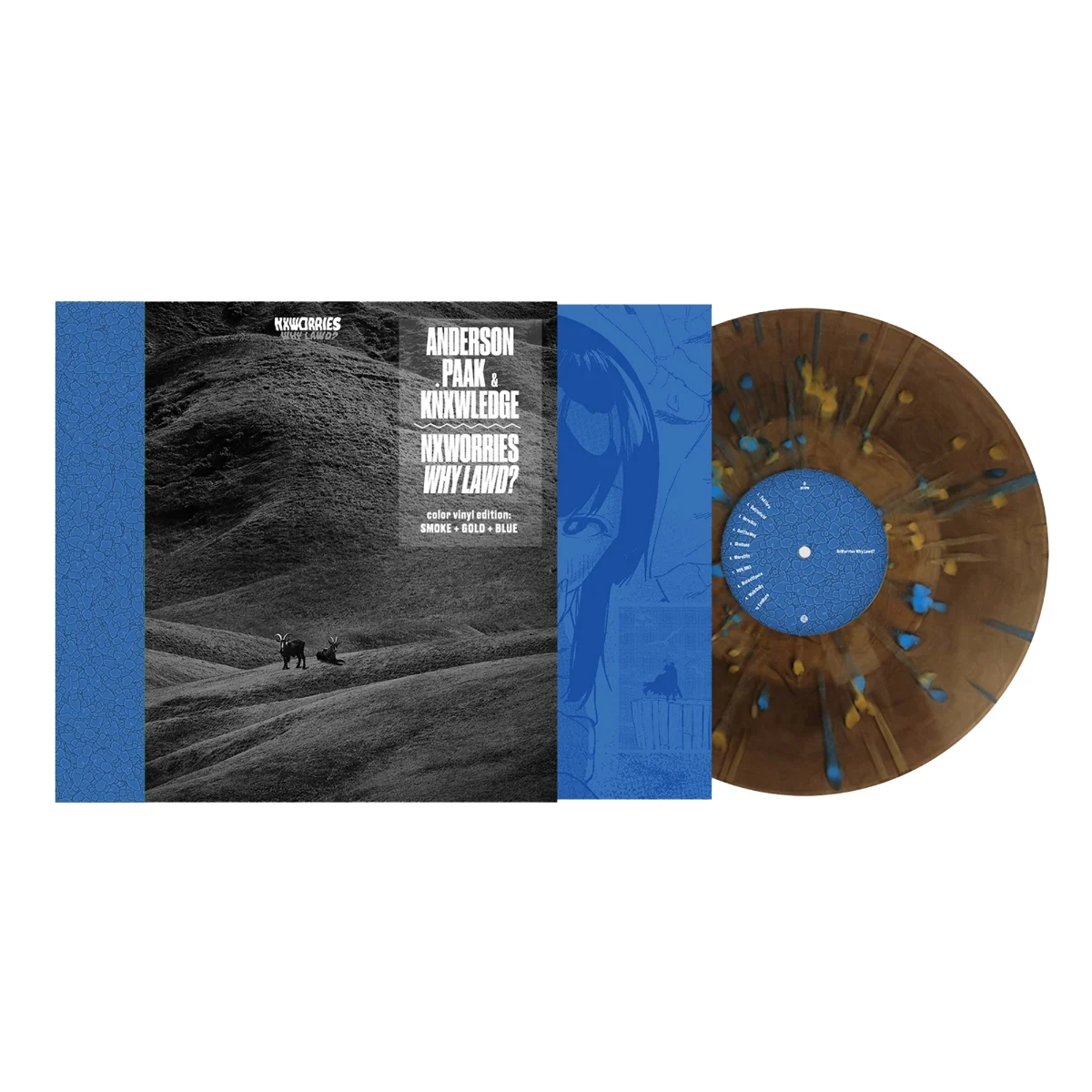 Why Lawd? (Smoke with Gold and Blue Splatter Vinyl) by NxWorries